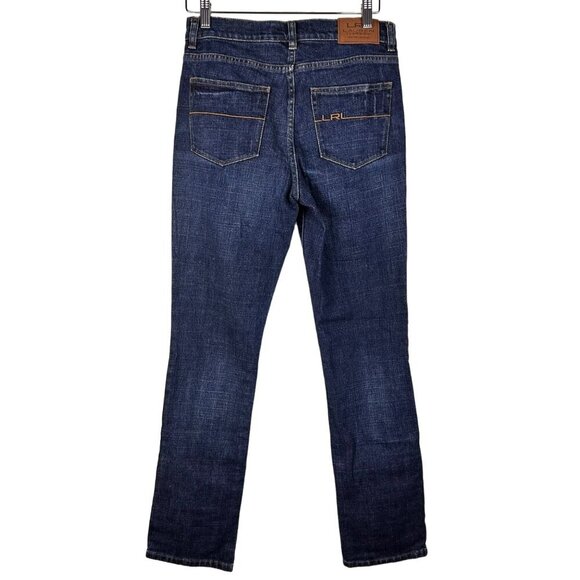 Lauren‎ Jeans Co. Ralph Lauren Womens Dark Wash Denim Jeans Size 4 - Picture 6 of 10